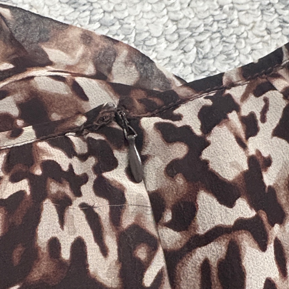 Leopard Print Ruffle Skirt - Picture 5 of 5